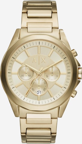 ARMANI EXCHANGE Analoog horloge in Goud: voorkant