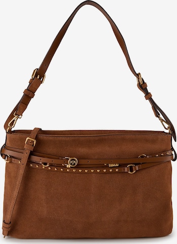 PINKO Shoulder bag in Brown: front