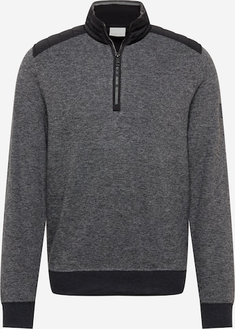 Pull-over bugatti en gris : devant