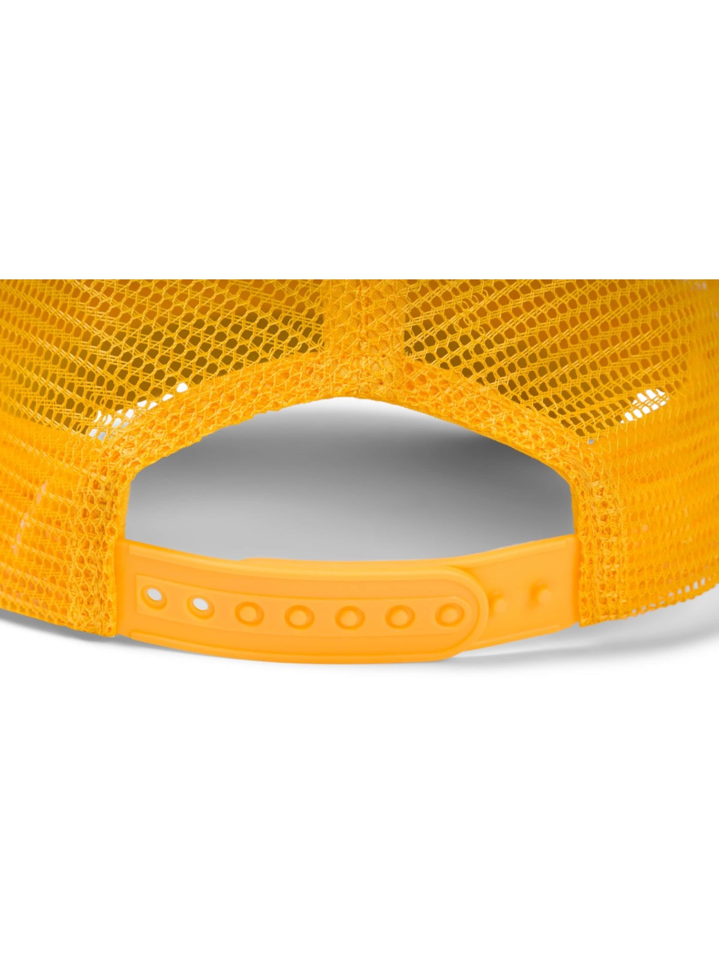 styleBREAKER Cap '5-Panel Mesh Cap' in Yellow