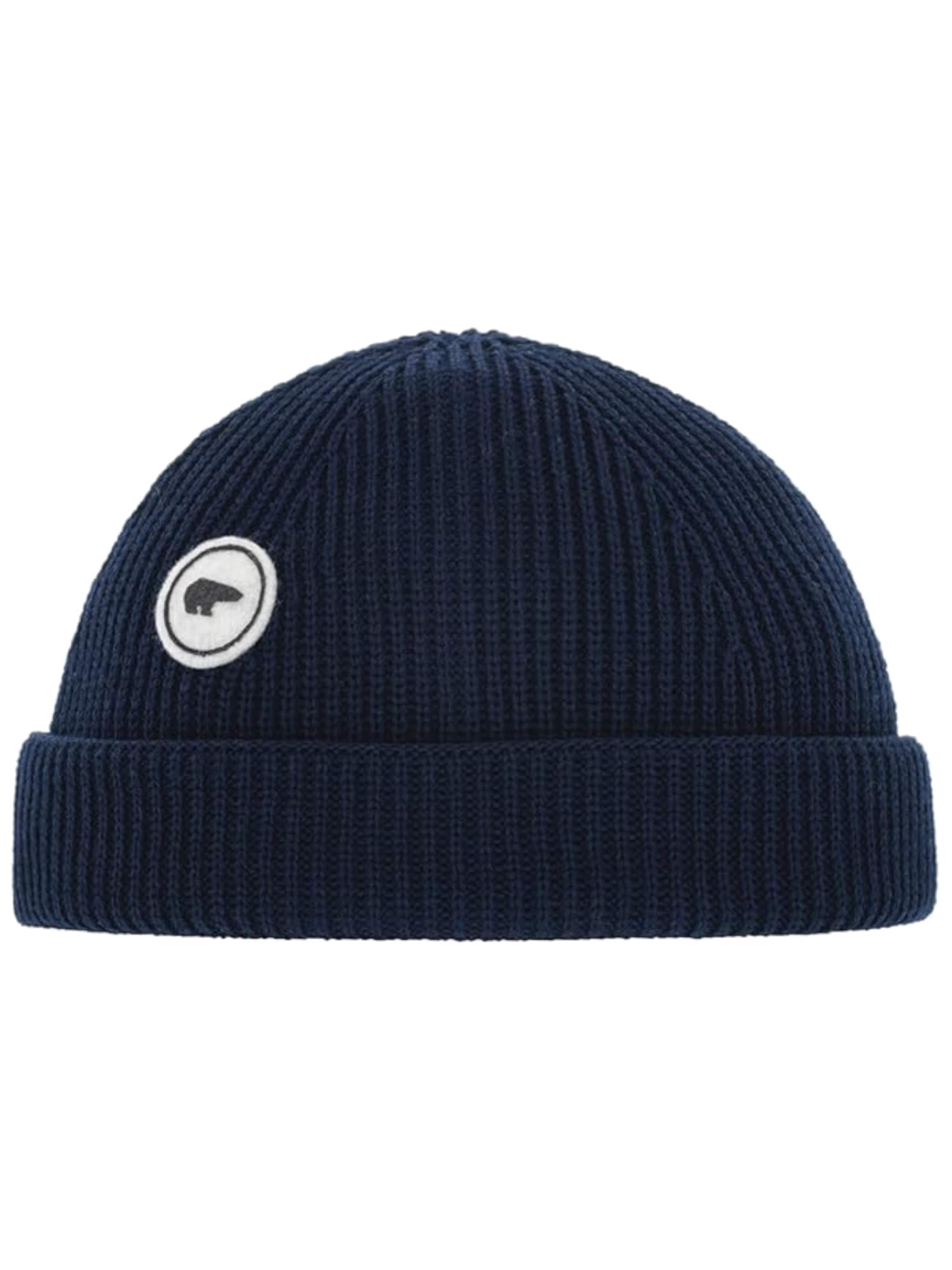 Eisbär Beanie 'Raik MU' in Blue: front