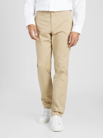 GAP Slim fit Chino trousers in Green: front