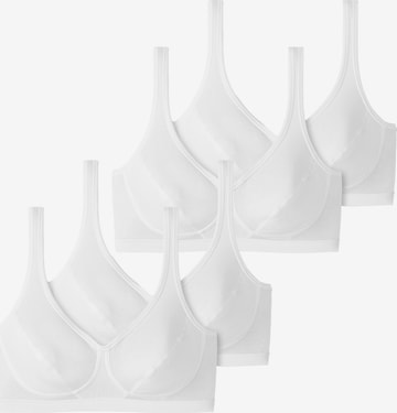 Bustier Soutien-gorge '95/5' SCHIESSER en blanc : devant