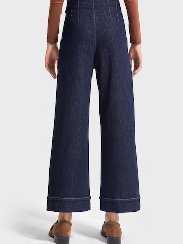 IT'S BASIC Loosefit Jeans 'Relaxed High Rise Jeans' in Blauw