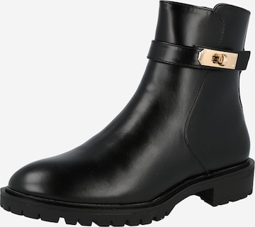 Bottines 'Tina' ONLY en noir : devant