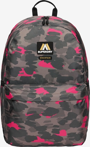 Superdry Rugzak 'Montana' in Zwart: voorkant