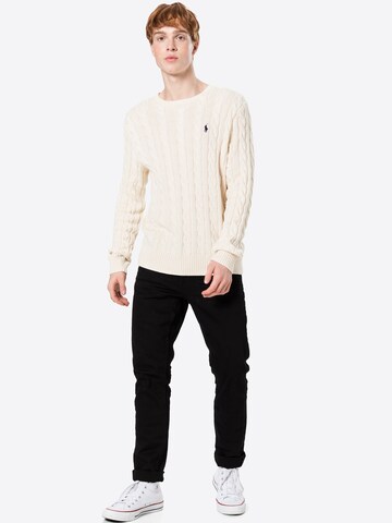 Regular fit Pullover 'Driver' di Polo Ralph Lauren in bianco