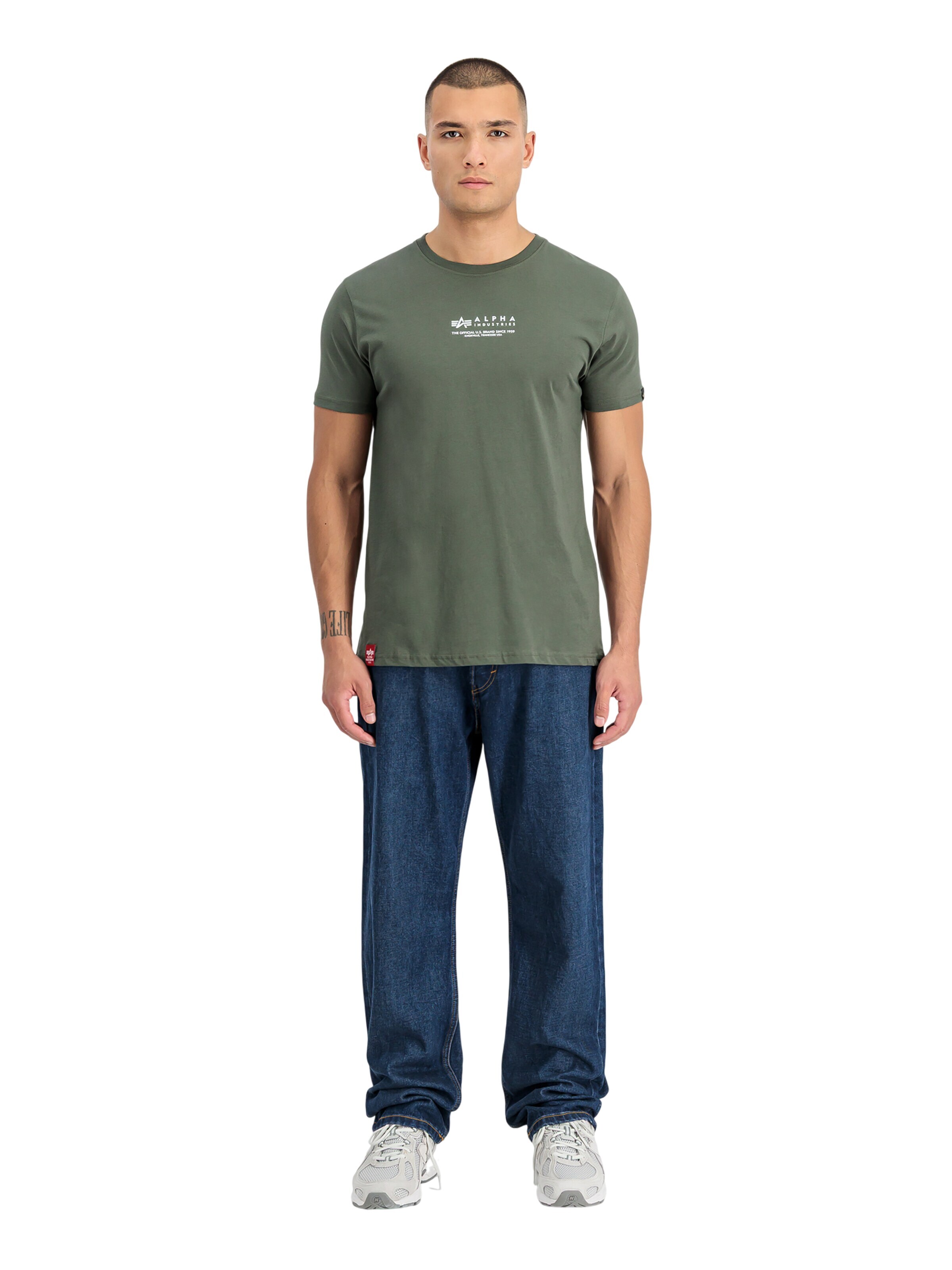 ALPHA INDUSTRIES Shirt in Green