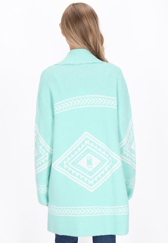 IZIA Gebreid vest in Blauw