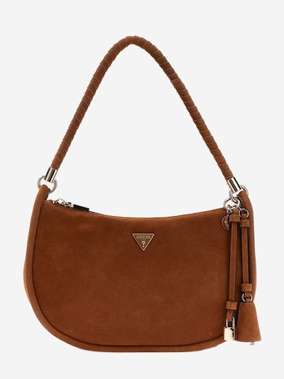 GUESS Skuldertaske 'Guess Sac Bandoulière Danya Hobo Shoulder Cognac' i One Size i brun, Produktvisning