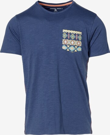 KOROSHI T-Shirt in Blau: predná strana