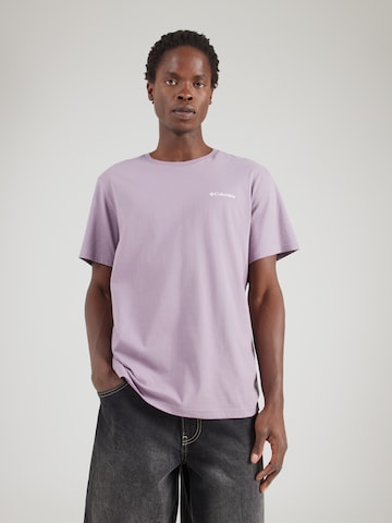 T-Shirt 'CSC™' COLUMBIA en violet