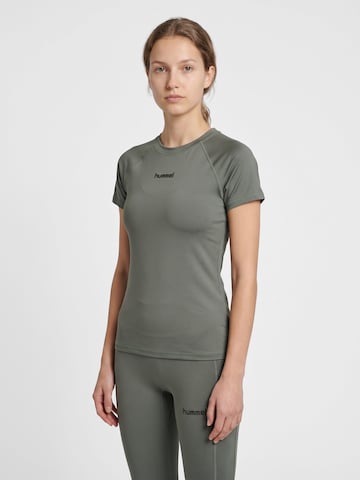Hummel Funktionsshirt 'Prima' in Grau: Vorderseite