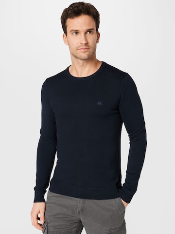 Lindbergh - Regular Fit Pullover em azul: frente