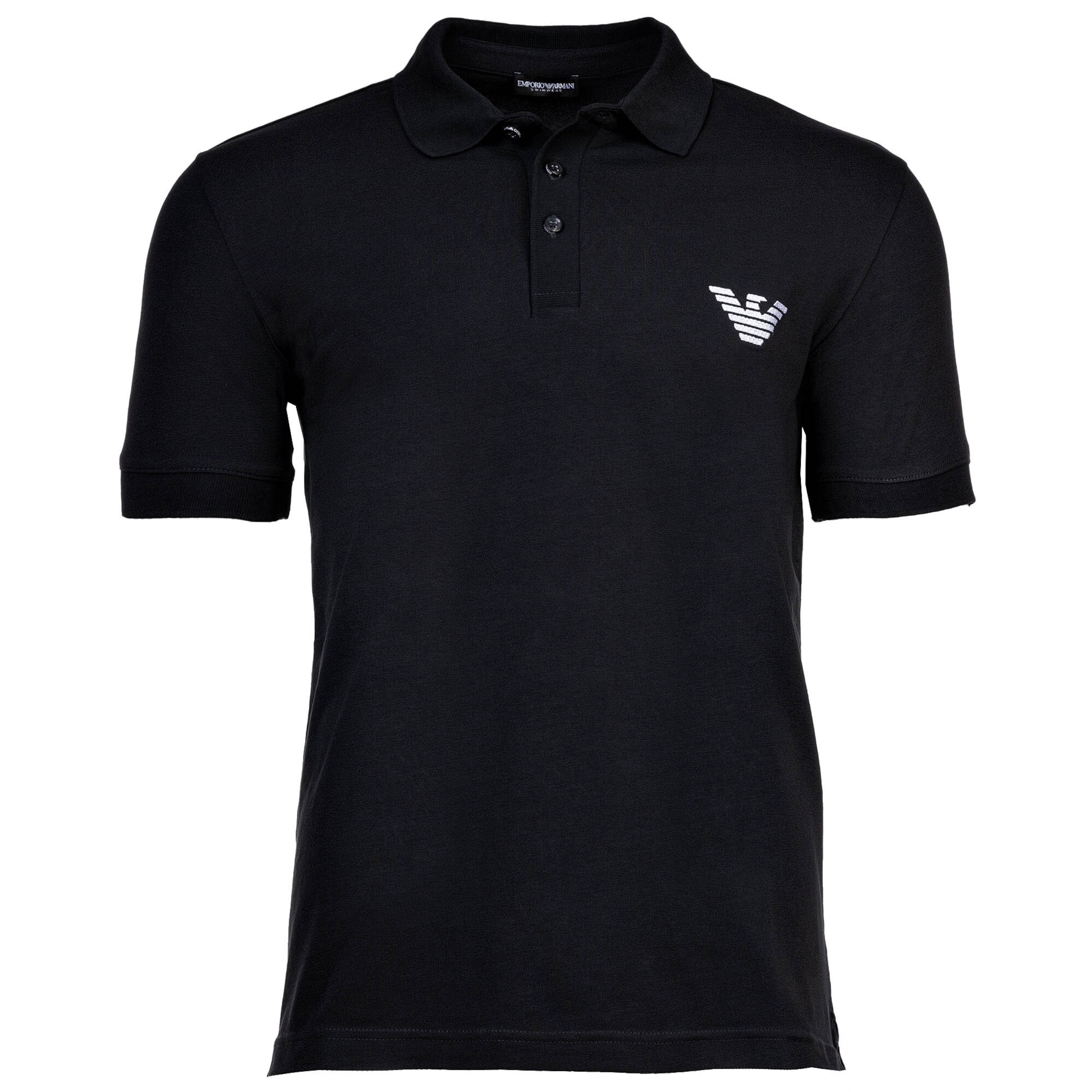 Emporio Armani Shirt in Zwart: voorkant