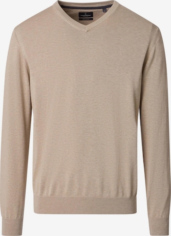 CASAMODA Sweater 'Basic' in Beige: front