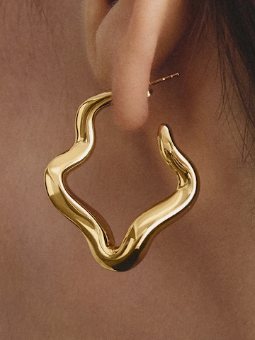 Thomas Sabo Creolen in Wellenform in Gold