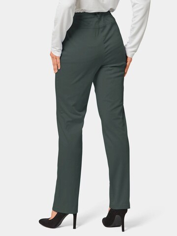 Goldner Slimfit Hose 'Louisa' in Blau