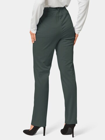 Goldner Slimfit Broek 'Louisa' in Blauw