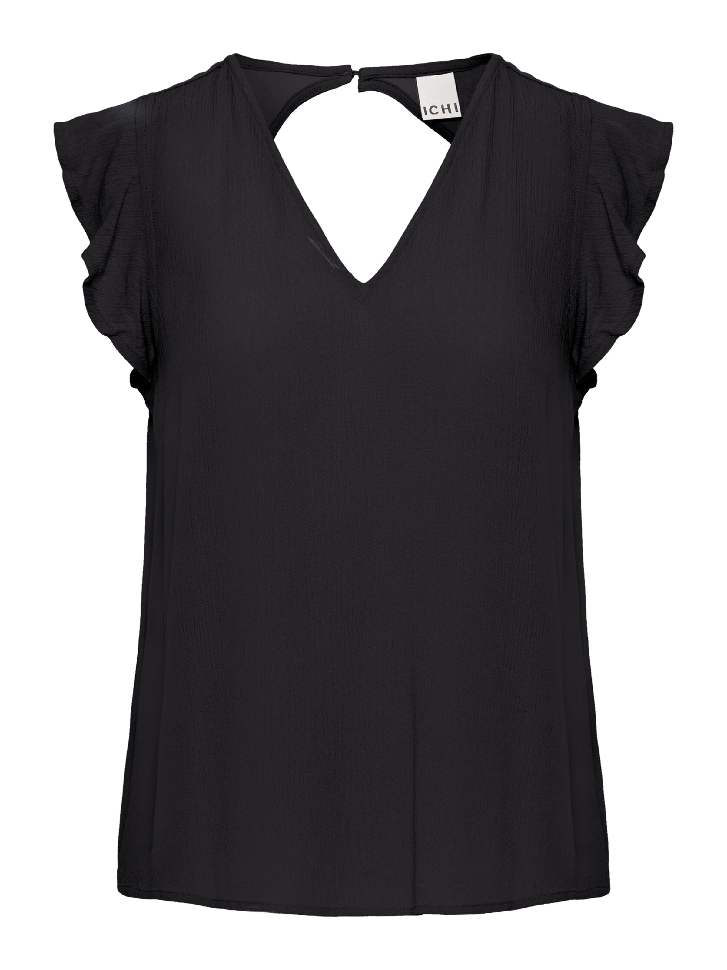 ICHI Blouse 'IHMARRAKECH' in Black: front