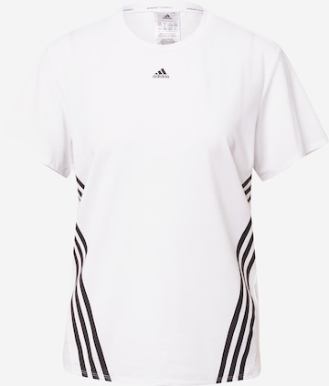 balta ADIDAS SPORTSWEAR Sportiniai marškinėliai 'Train Icons': priekis