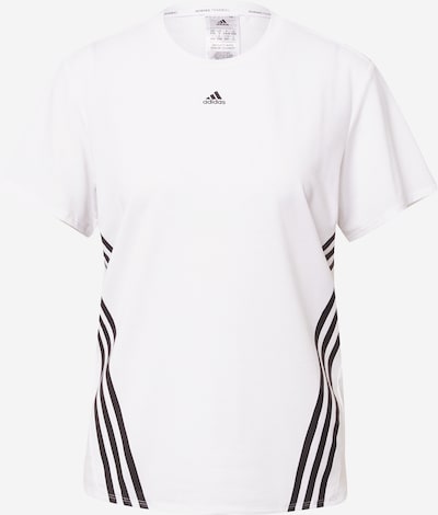 ADIDAS SPORTSWEAR Sportshirt 'Train Icons' in schwarz / weiß, Produktansicht