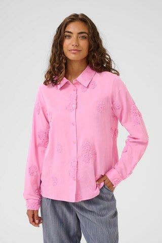 CULTURE Bluse in Pink: Vorderseite