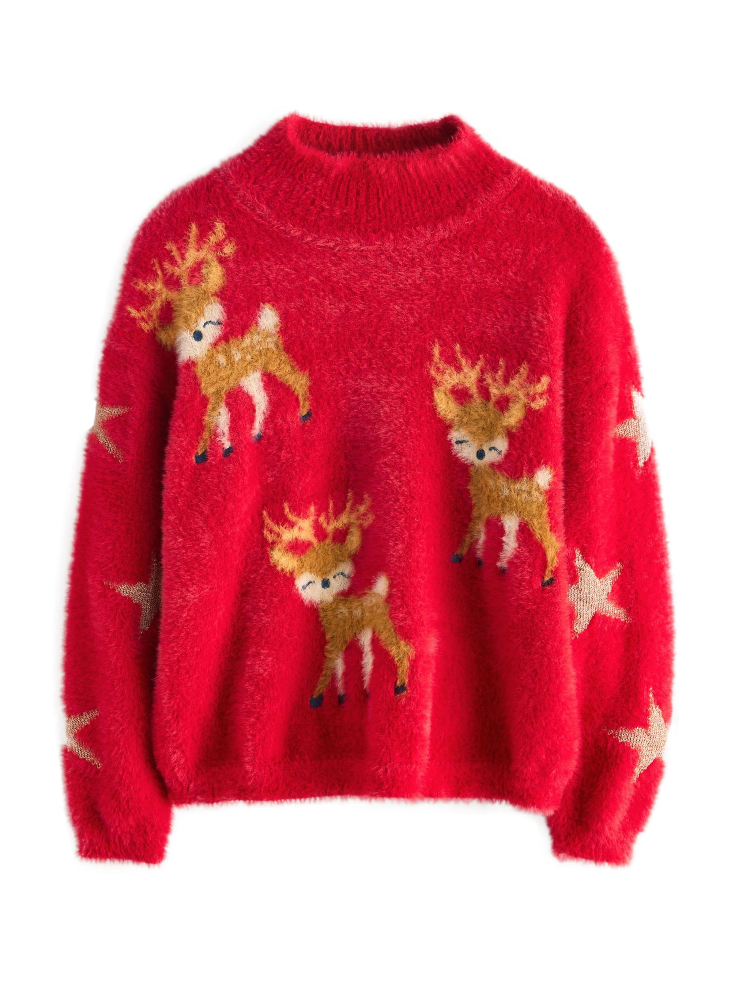 Next Свитер в Красный: спереди