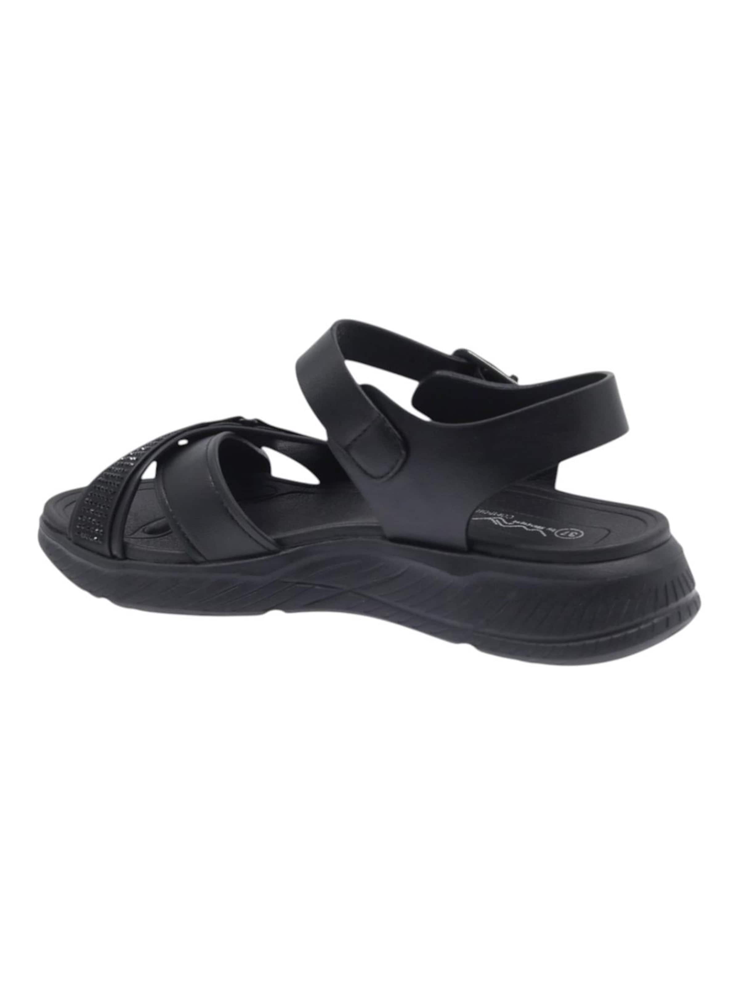 Beppi Sandale 'Casual Sandal'‌‌‌‌ in Schwarz