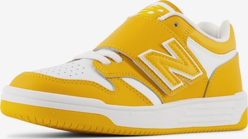 Baskets '480 Bungee' new balance en jaune : devant