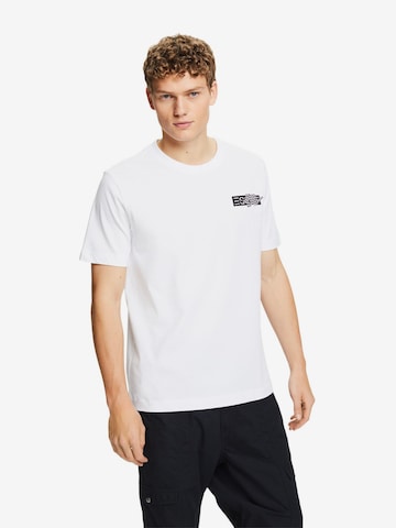 ESPRIT Shirt in Wit: voorkant