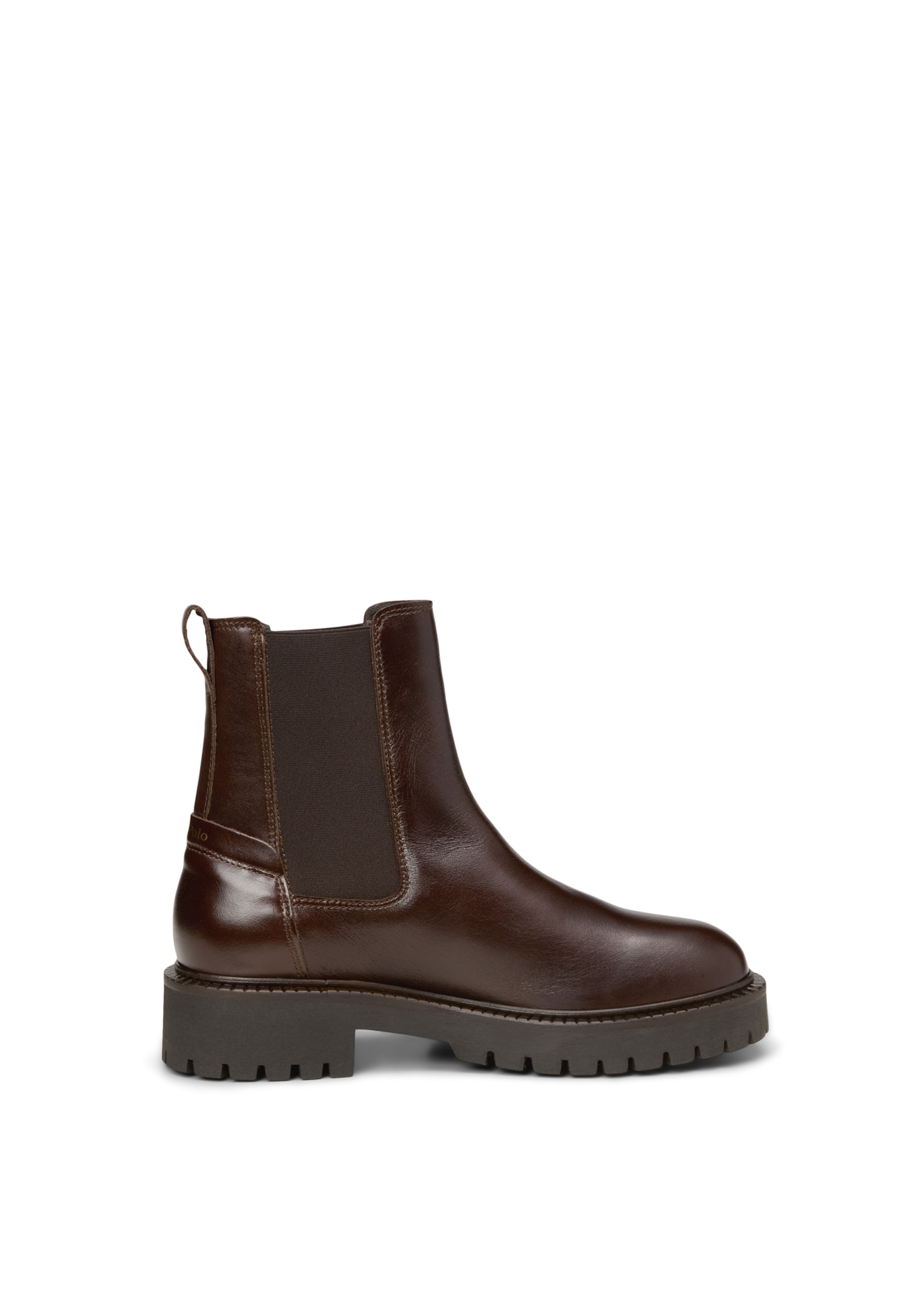 Marc O'Polo Chelsea-Boot Model Phia ' aus edlem Rindleder ' in Braun