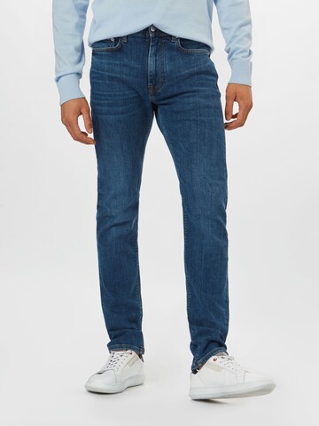 Coupe slim Jean 'Bleecker' TOMMY HILFIGER en bleu : devant