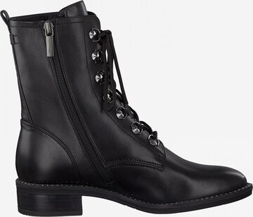 TAMARIS Lace-up bootie in Black