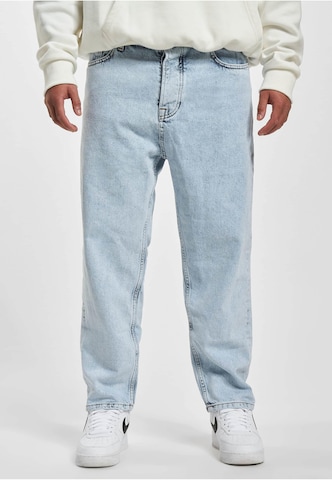 DEF Loosefit Jeans in Blauw: voorkant