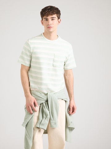 T-Shirt 'Scotland' INDICODE JEANS en beige : devant