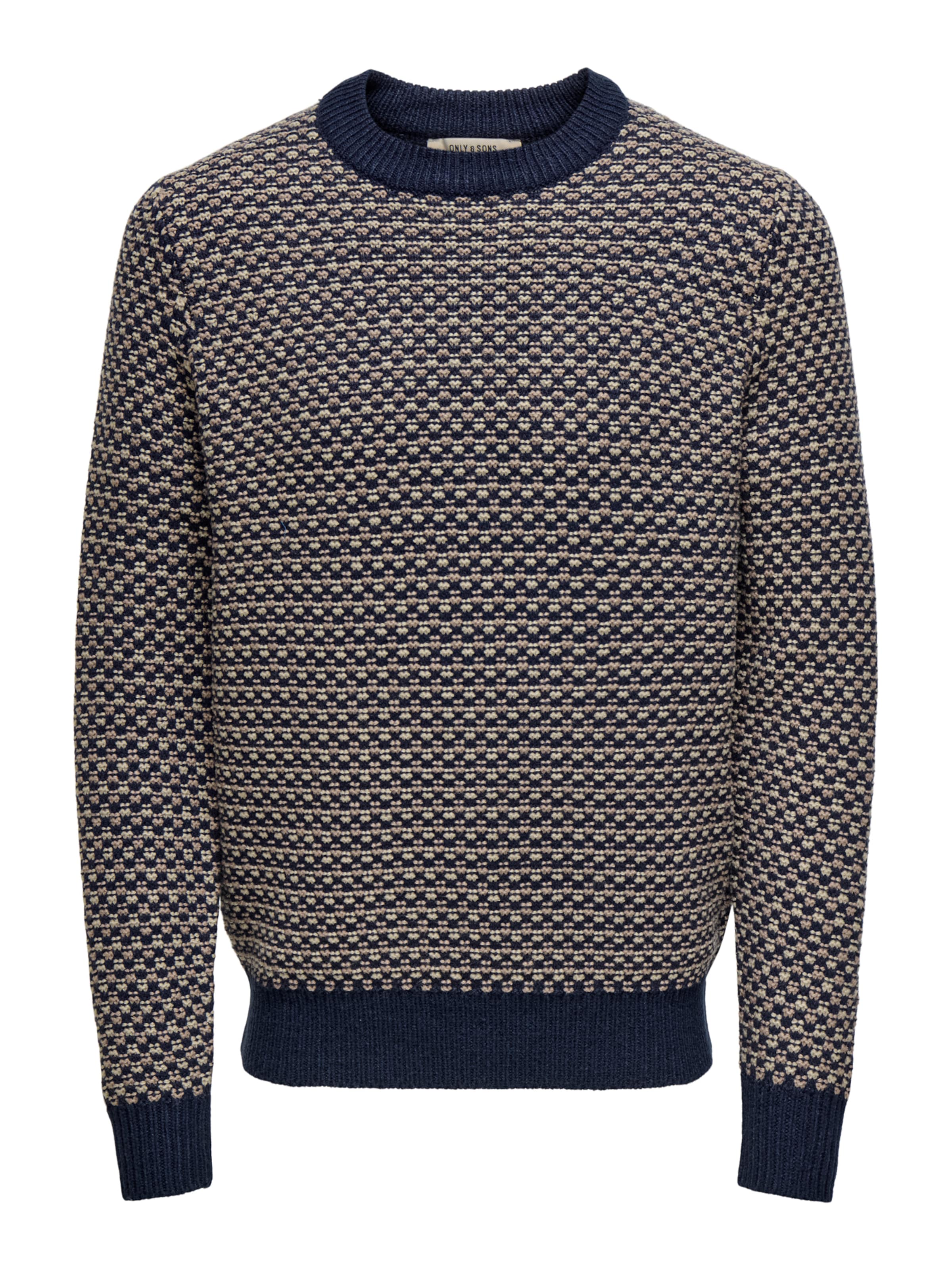 Only & Sons Pullover 'ONSMUSA' in Blau: Vorderseite