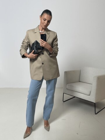 Regular Jean WÔNE STUDIOS en bleu