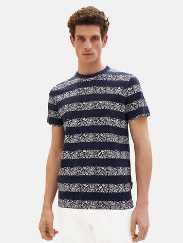 TOM TAILOR T-Shirt in Blau: Vorderseite