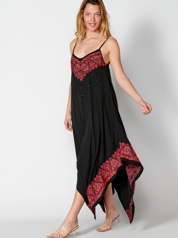 KOROSHI Summer dress in Black