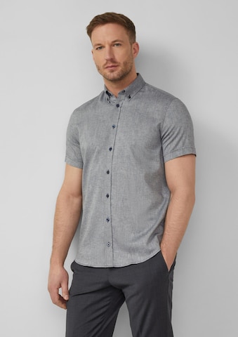 Coupe regular Chemise s.Oliver en bleu : devant