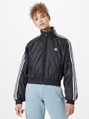 ADIDAS ORIGINALS Between-Season Jacket in Black: front