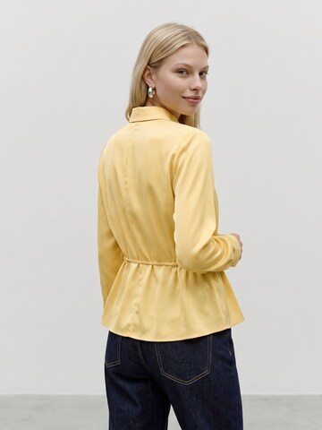 Chemisier 'RIVER' VERO MODA en jaune