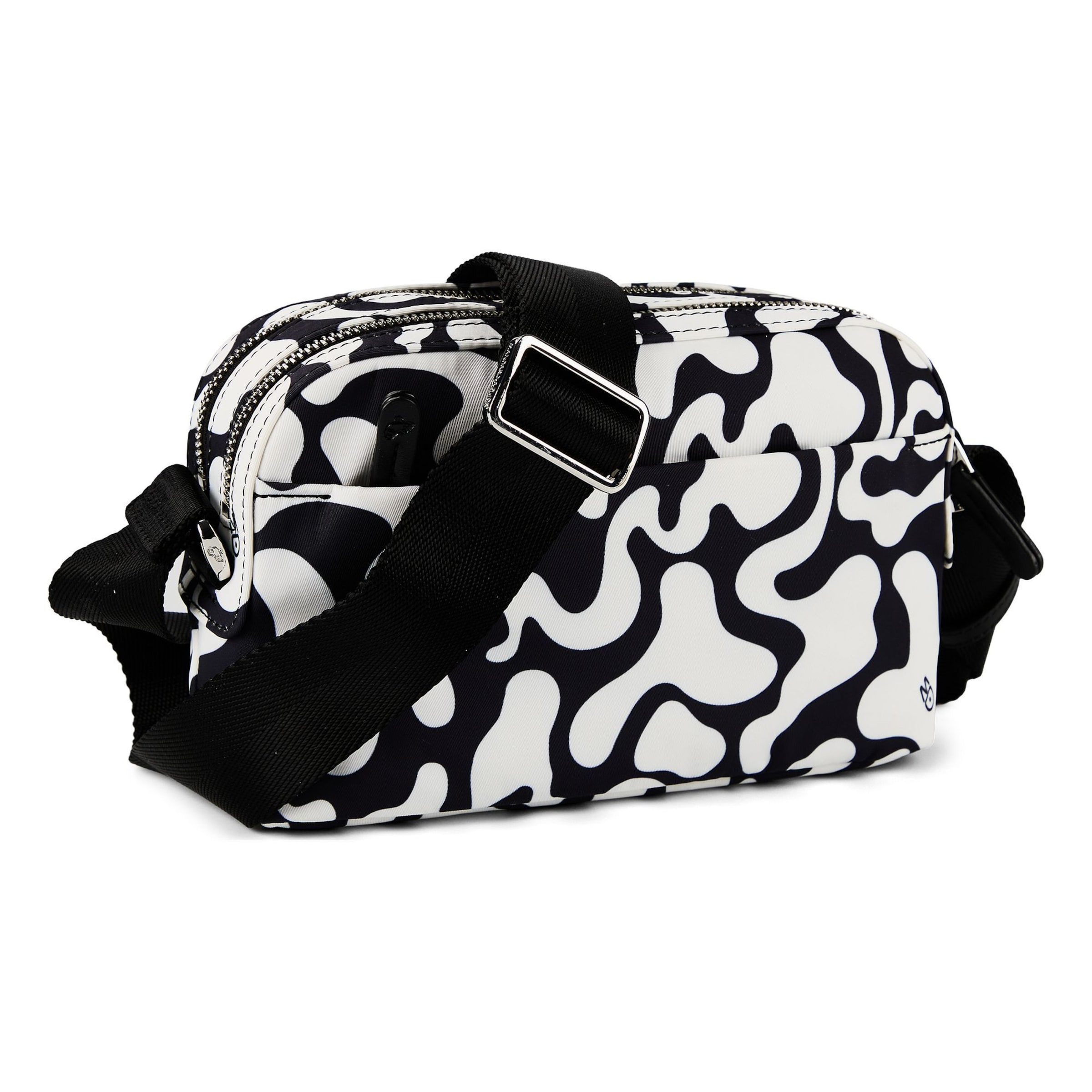 MANDARINA DUCK Schoudertas 'Hunter Moire' in Zwart