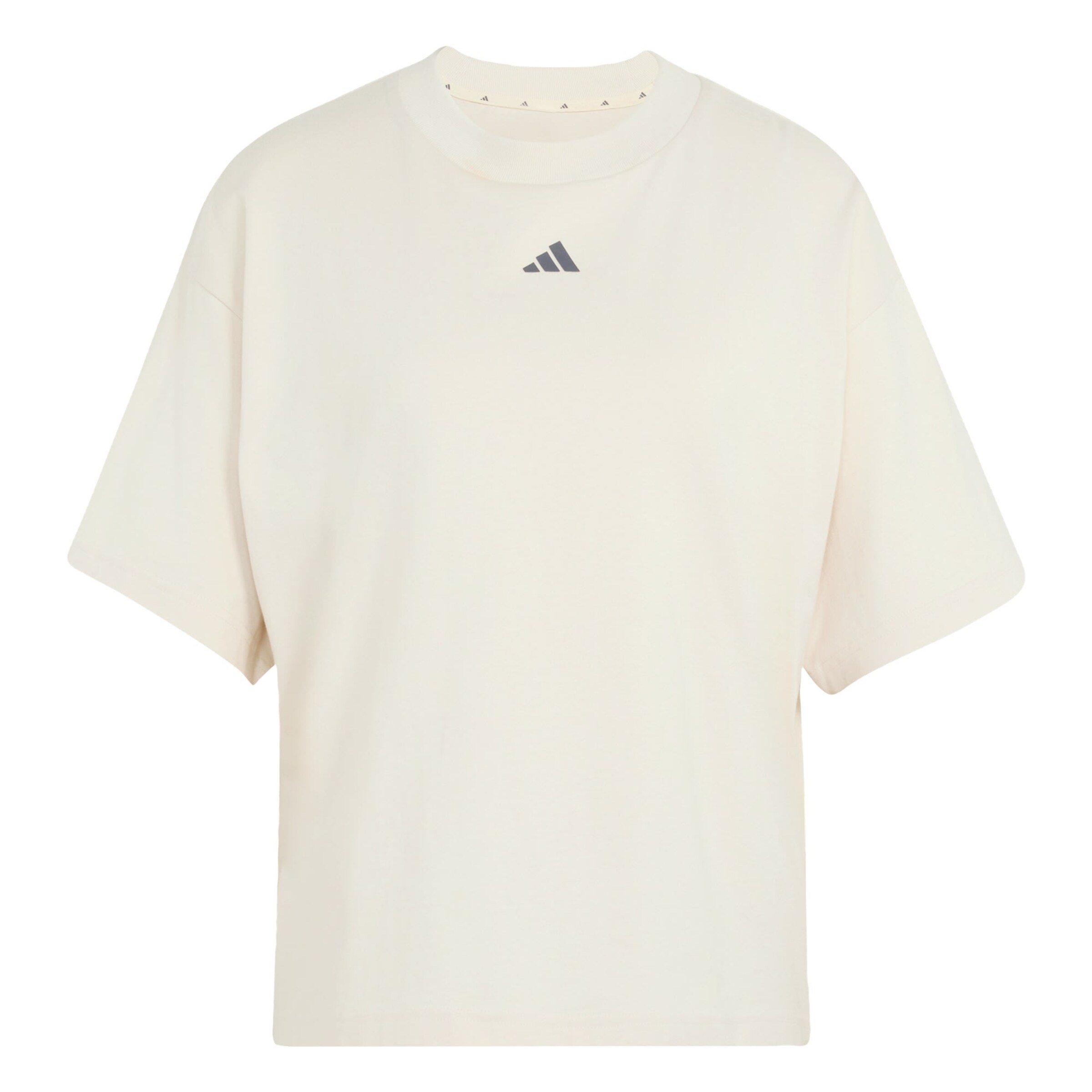 ADIDAS SPORTSWEAR - Camisa funcionais 'Studio' em branco: frente