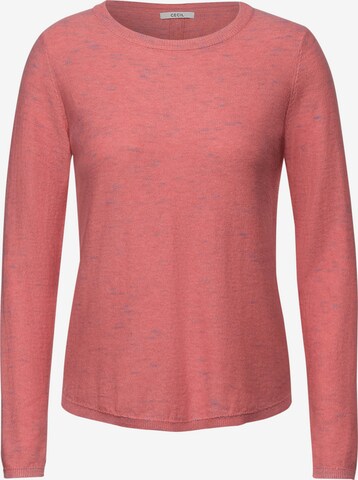 CECIL Sweater in Pink: front