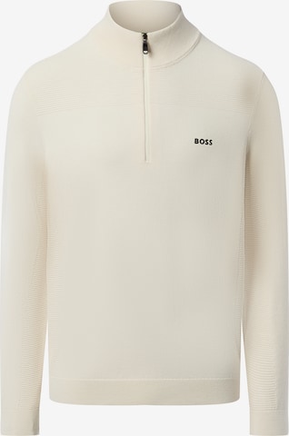 Pull-over 'Momentum' BOSS en blanc : devant
