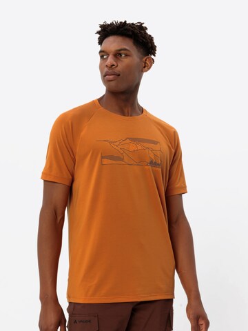 VAUDE Performance shirt 'Gleann ll' in Orange: front