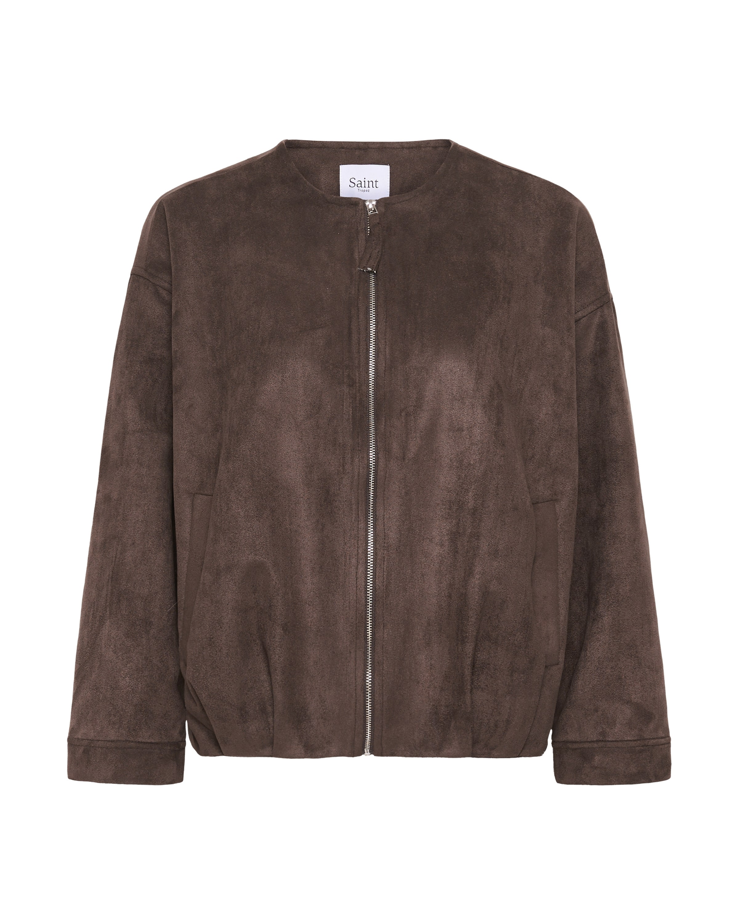 SAINT TROPEZ - Chaqueta de entretiempo en marrón: frente