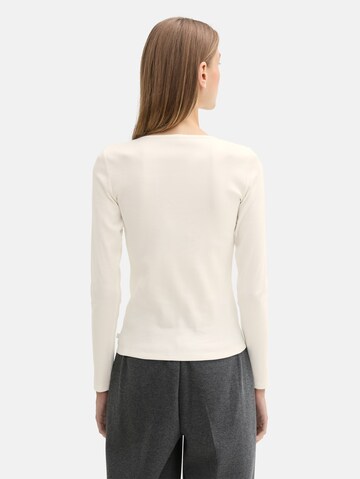 T-shirt TOM TAILOR DENIM en blanc